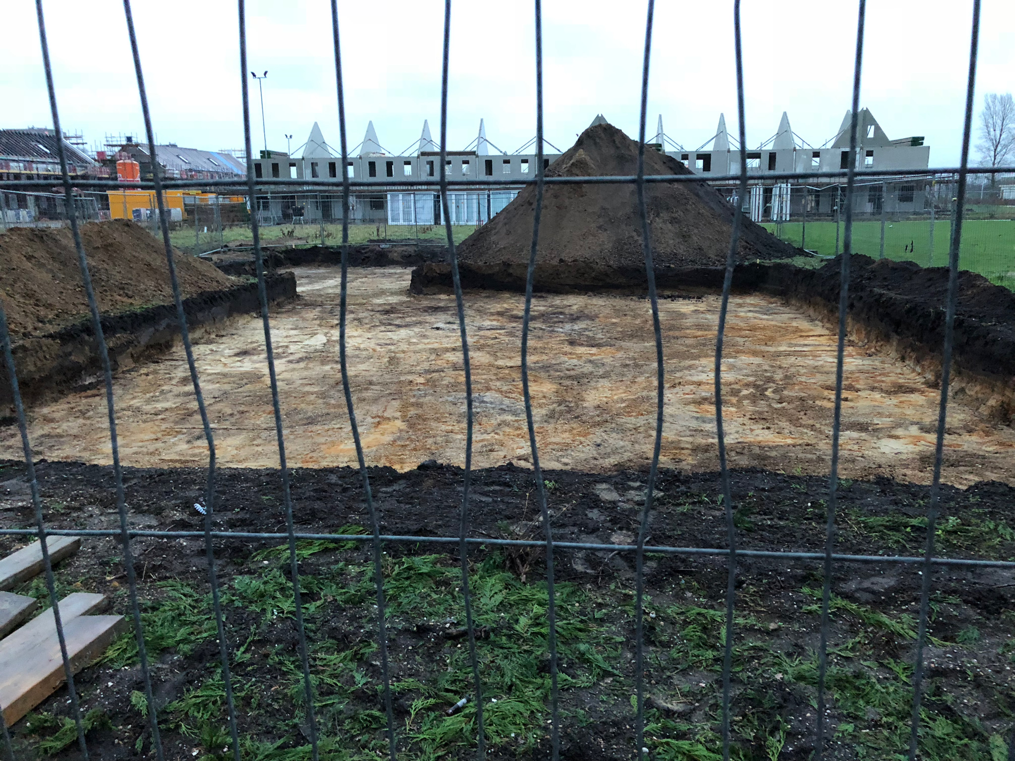 Uitgraven woning